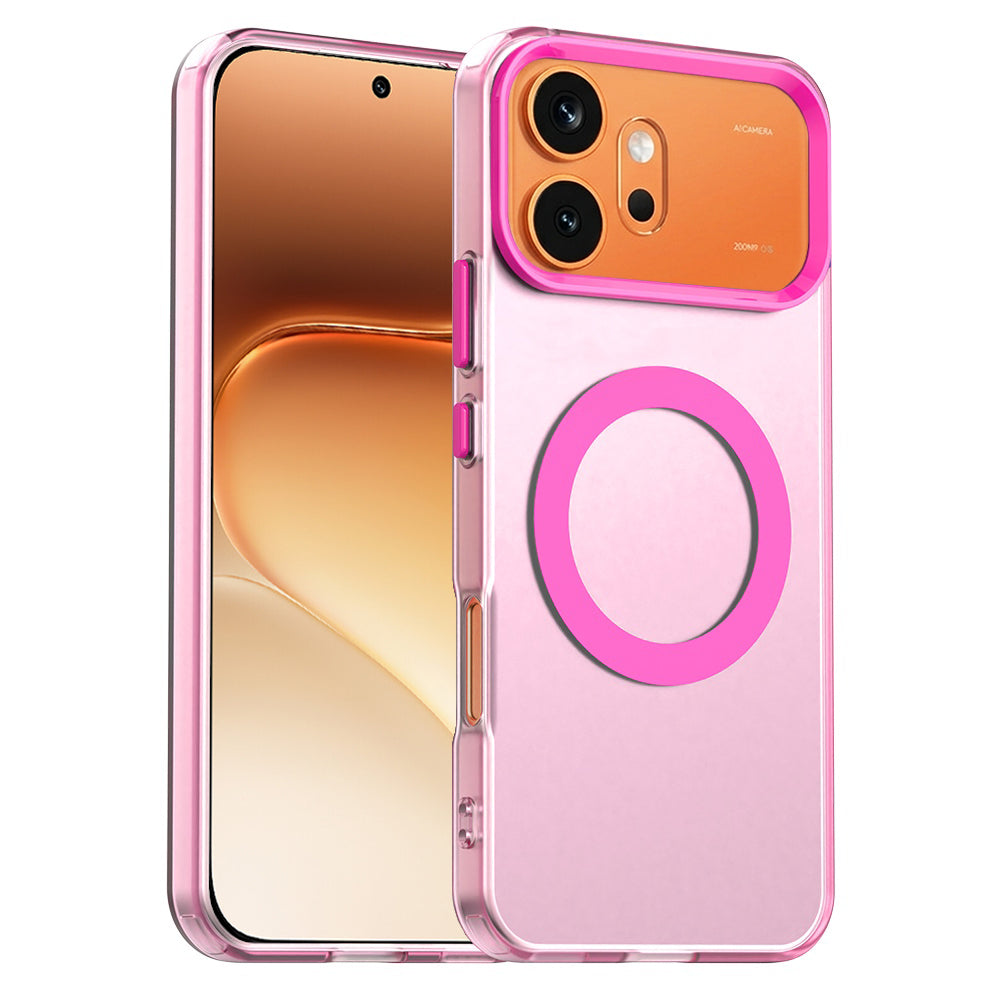 MagSafe tok Honor 600 Pro / 600-hoz, Techsuit, CandyCase, Rózsaszín