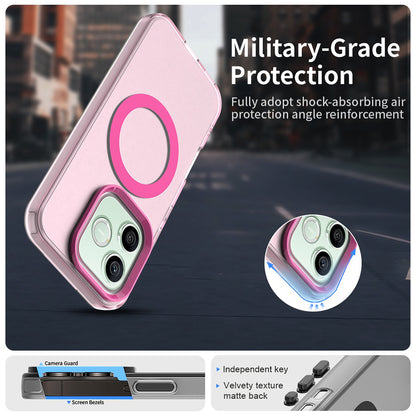 MagSafe tok Honor 600 Pro / 600-hoz, Techsuit, CandyCase, Rózsaszín