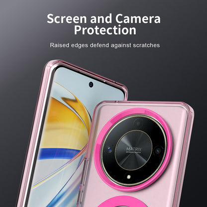 MagSafe tok Honor Magic6 Lite-hez, Techsuit, CandyCase, Rózsaszín