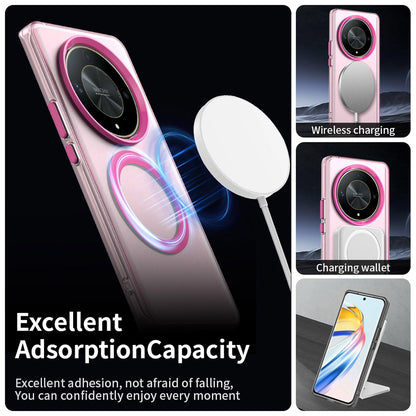 MagSafe tok Honor Magic6 Lite-hez, Techsuit, CandyCase, Rózsaszín