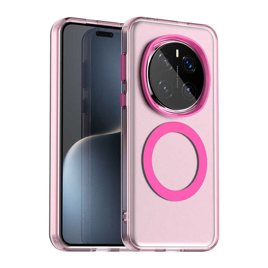 MagSafe tok Honor Magic7 Pro-hoz, Techsuit, CandyCase, Rózsaszín