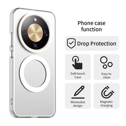 MagSafe tok Honor Magic8 Lite-hoz, Techsuit, CandyCase, Fehér