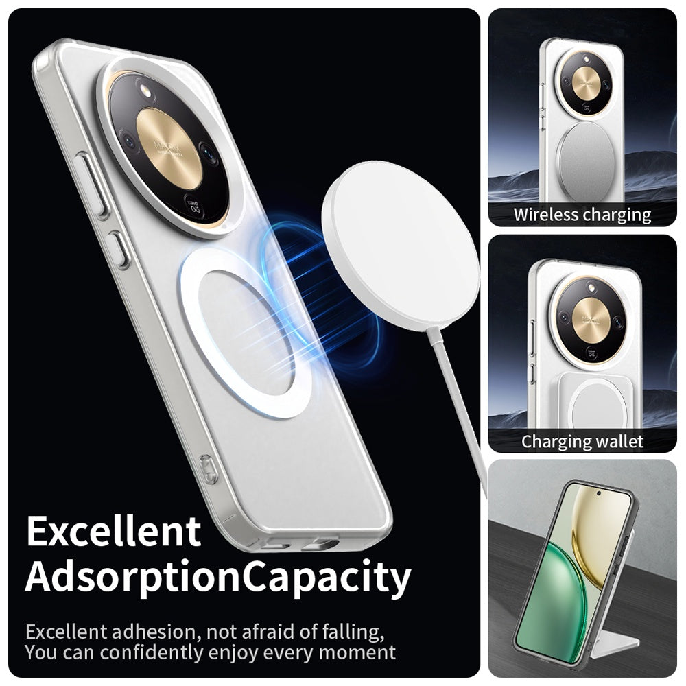 MagSafe tok Honor Magic8 Lite-hoz, Techsuit, CandyCase, Fehér