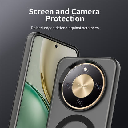 MagSafe tok Honor Magic8 Lite-hoz, Techsuit, CandyCase, Fekete