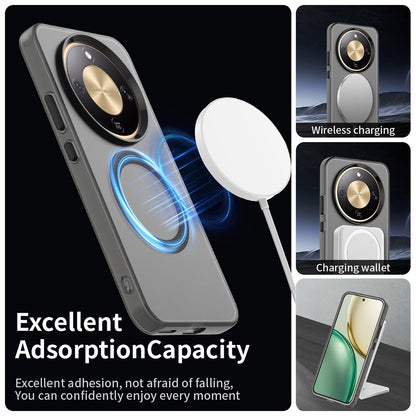 MagSafe tok Honor Magic8 Lite-hoz, Techsuit, CandyCase, Fekete