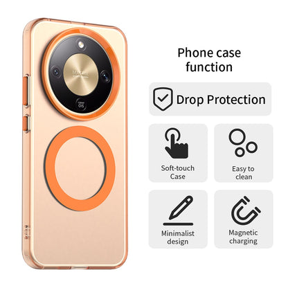 MagSafe tok Honor Magic8 Lite-hoz, Techsuit, CandyCase, Narancssárga