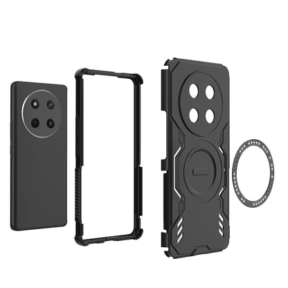 MagSafe tok Honor X9c / Magic7 Lite-hez, Techsuit, ArmorMag, Fekete