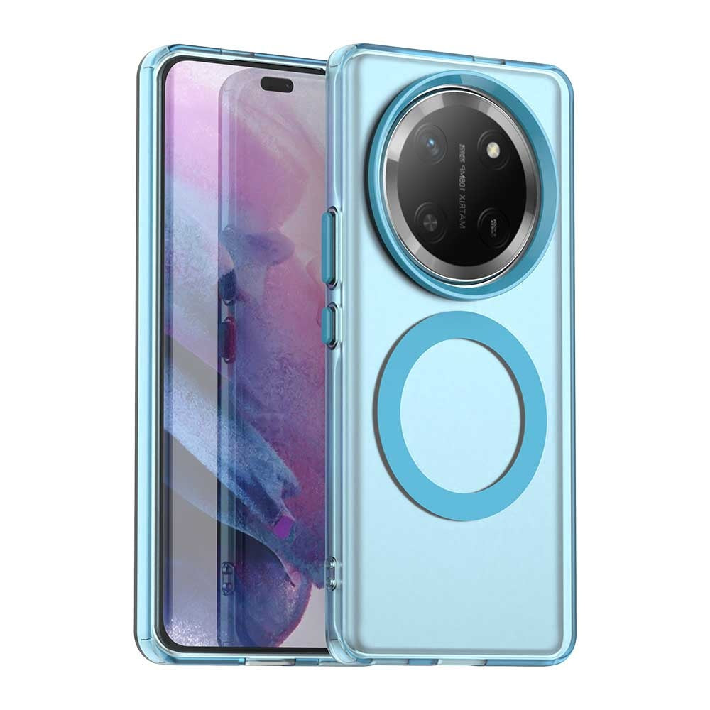 MagSafe tok Honor X9c / Magic7 Lite-hez, Techsuit, CandyCase, Kék