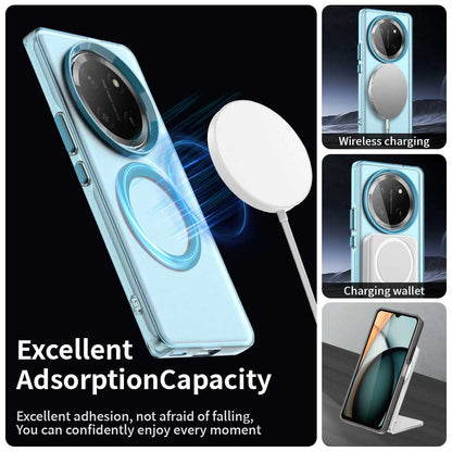 MagSafe tok Honor X9c / Magic7 Lite-hez, Techsuit, CandyCase, Kék