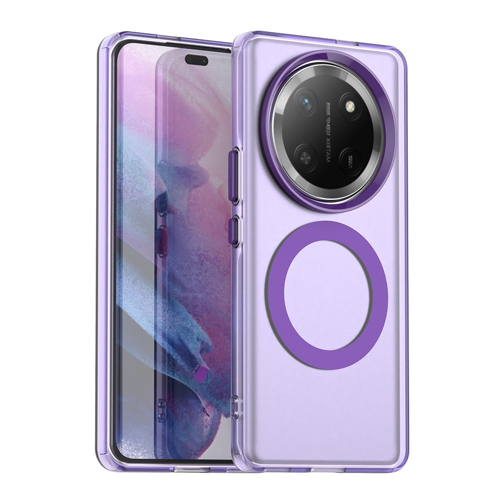 MagSafe tok Honor X9c / Magic7 Lite, Techsuit, CandyCase, Lila