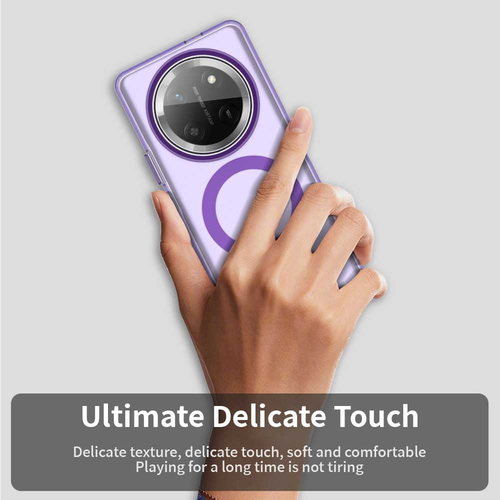 MagSafe tok Honor X9c / Magic7 Lite, Techsuit, CandyCase, Lila