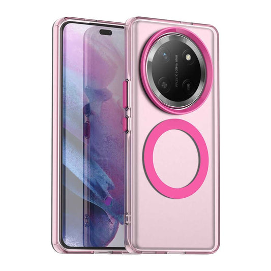 MagSafe tok Honor X9c / Magic7 Lite-hez, Techsuit, CandyCase, Rózsaszín