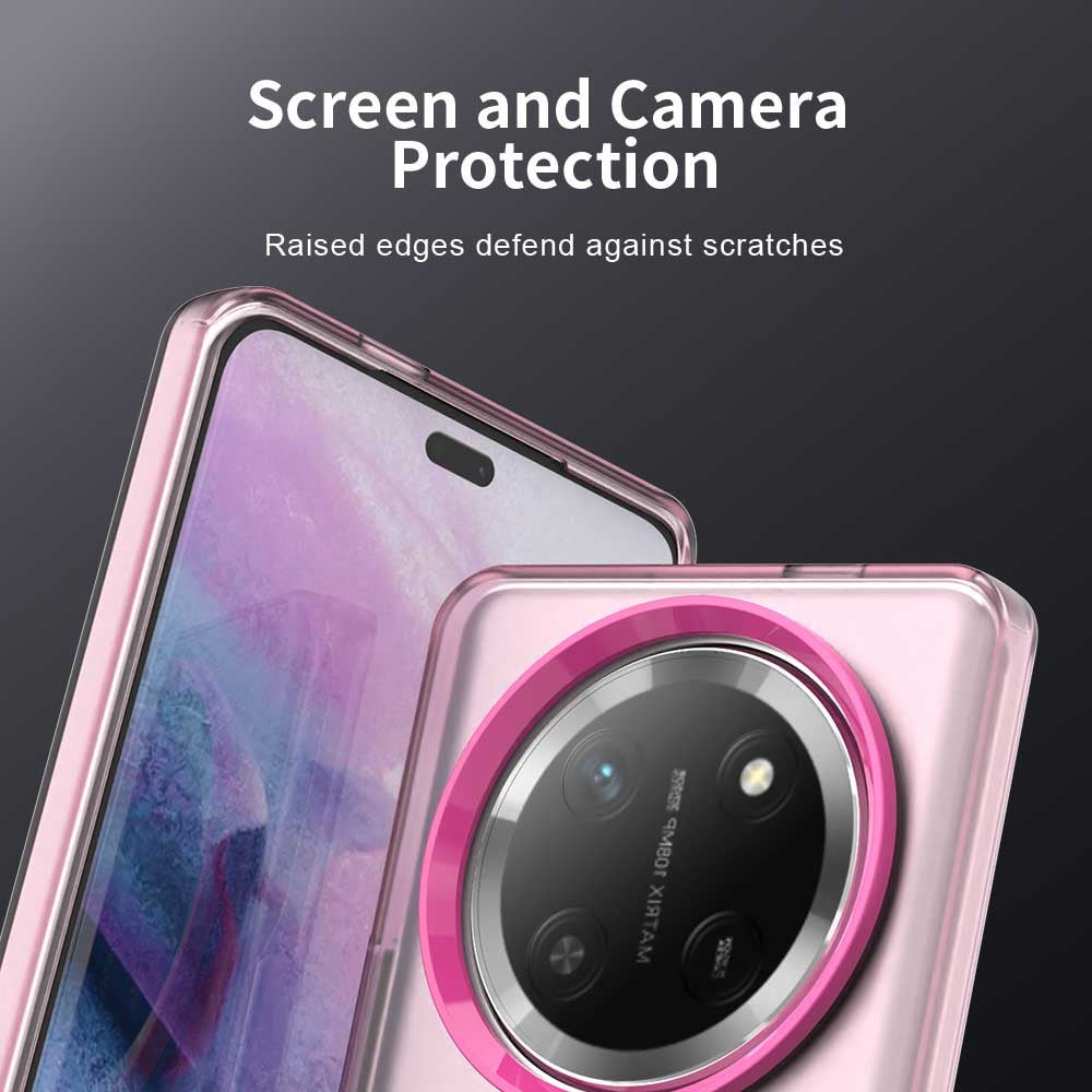 MagSafe tok Honor X9c / Magic7 Lite-hez, Techsuit, CandyCase, Rózsaszín