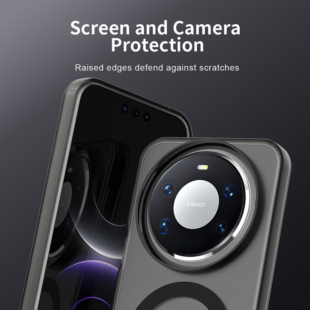 MagSafe tok Huawei Mate 80 Pro-hoz, Techsuit, CandyCase, Fekete