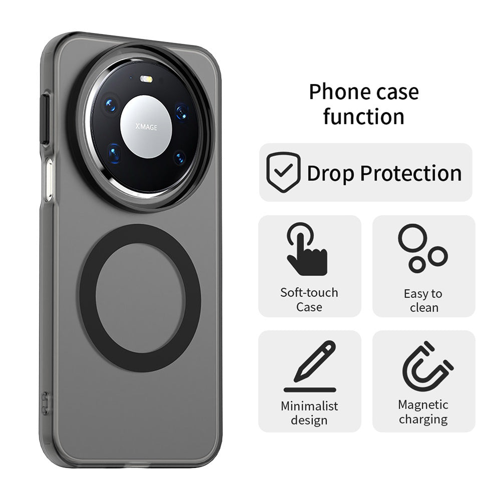 MagSafe tok Huawei Mate 80 Pro-hoz, Techsuit, CandyCase, Fekete