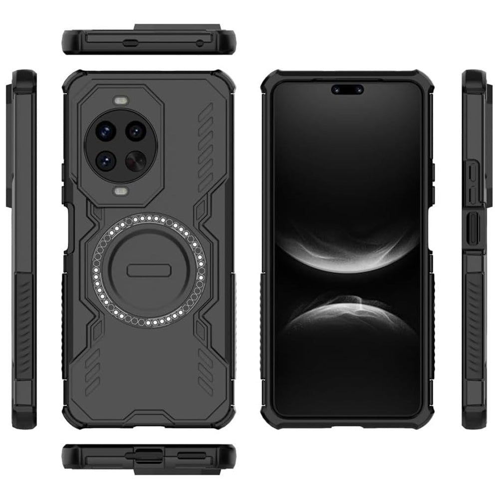 MagSafe tok Huawei nova 14 Pro-hoz, Techsuit, ArmorMag, Fekete
