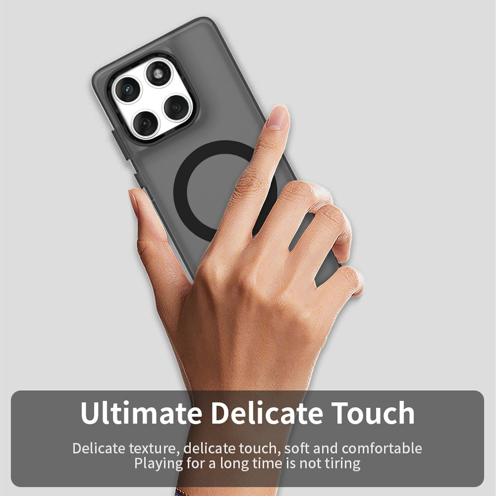 MagSafe tok Motorola Edge 60 Fusion / Edge 60-hoz, Techsuit, CandyCase, Fekete