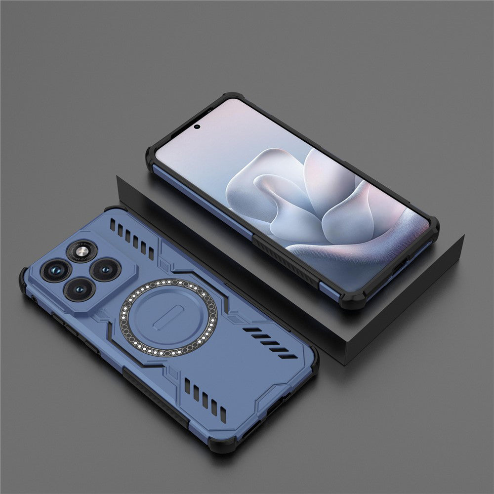 MagSafe tok Motorola Edge 70 Fusion készülékhez, Techsuit, ArmorMag, Kék