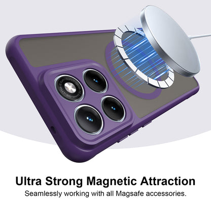 MagSafe tok Motorola Edge 70 Fusion-hoz, Techsuit, HaloFrost II, Lila