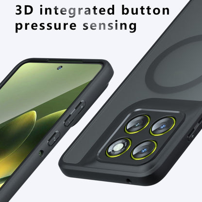 MagSafe tok Motorola Edge 70 Fusion készülékhez, Techsuit, PureFrost, Fekete Szatén