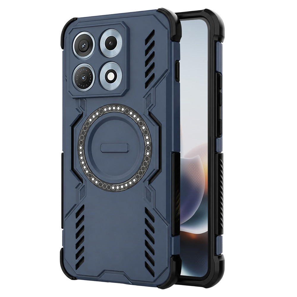 MagSafe tok Motorola Edge 70 Max-hoz, Techsuit, ArmorMag, Kék