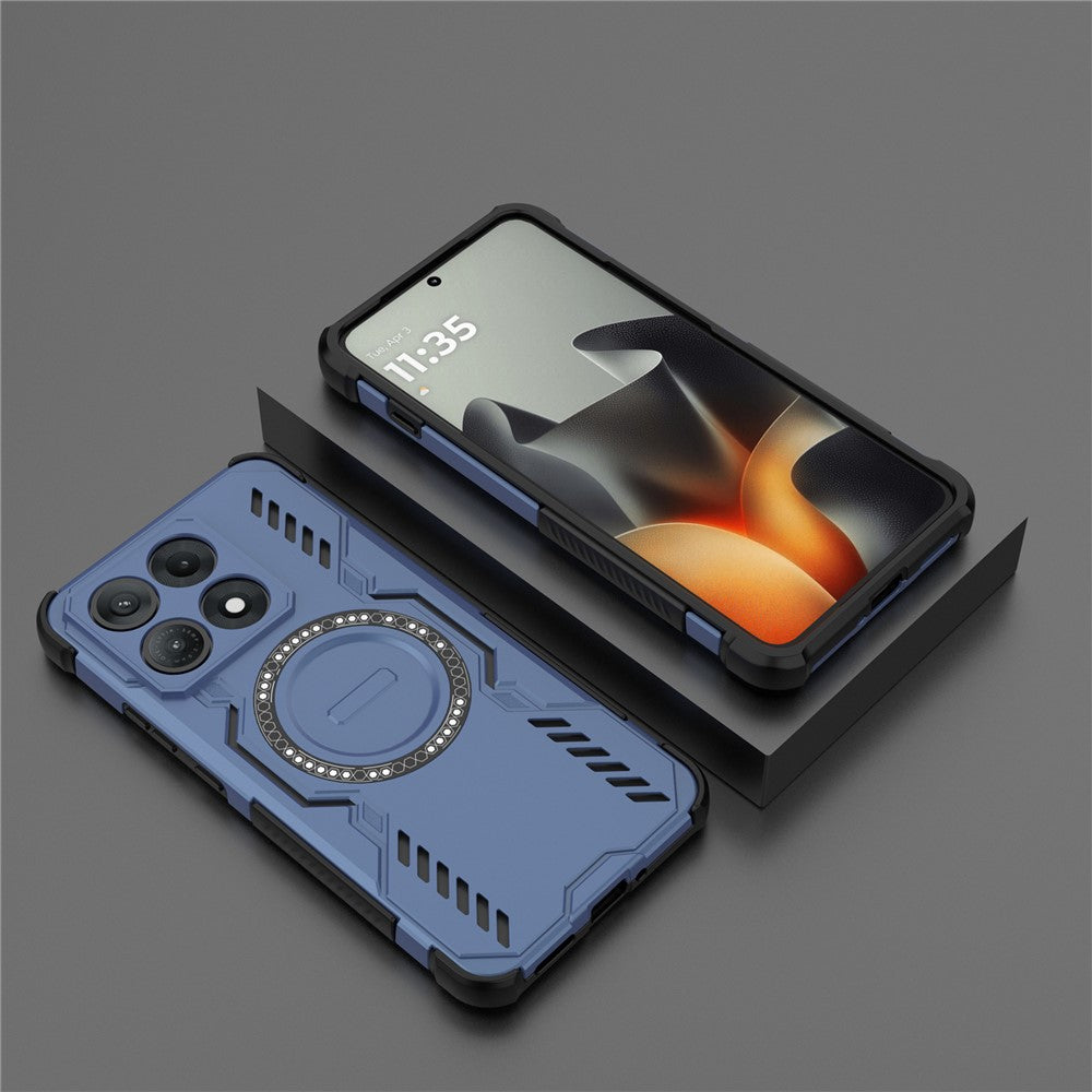 MagSafe tok Motorola Edge 70 Max-hoz, Techsuit, ArmorMag, Kék