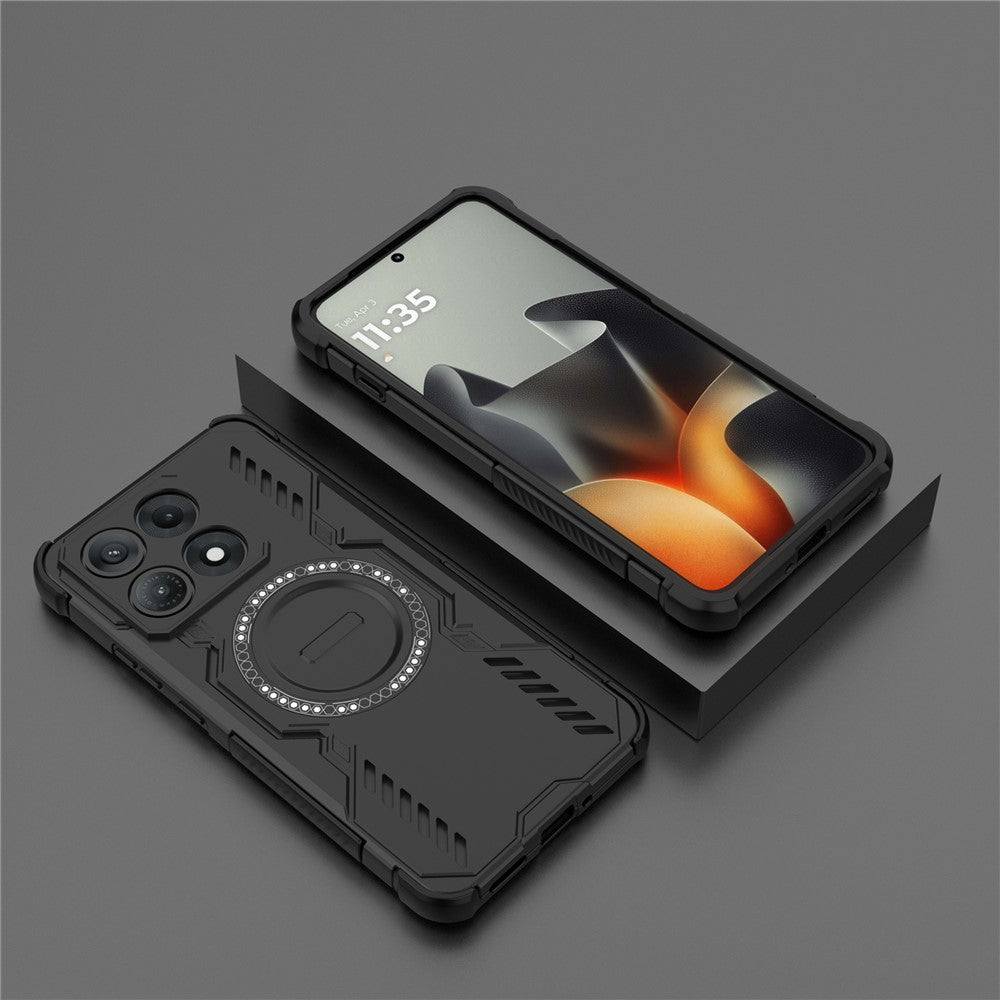 MagSafe tok Motorola Edge 70 Max-hoz, Techsuit, ArmorMag, Fekete