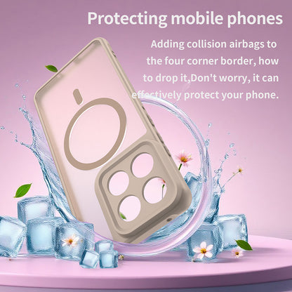 MagSafe Case for Motorola Edge 70, Techsuit, HaloFrost II, Gold