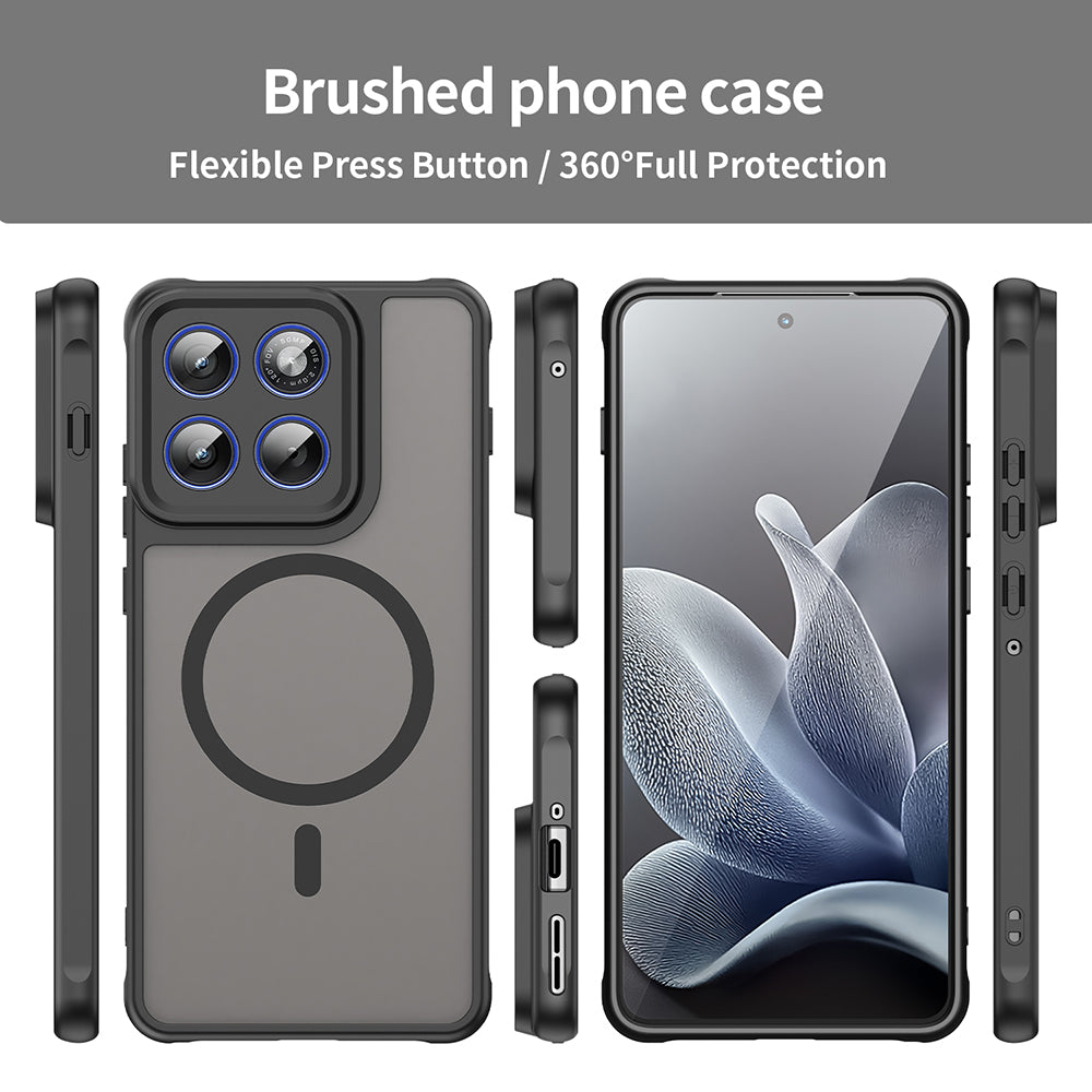 MagSafe tok Motorola Edge 70-hez, Techsuit, HaloFrost II, Fekete