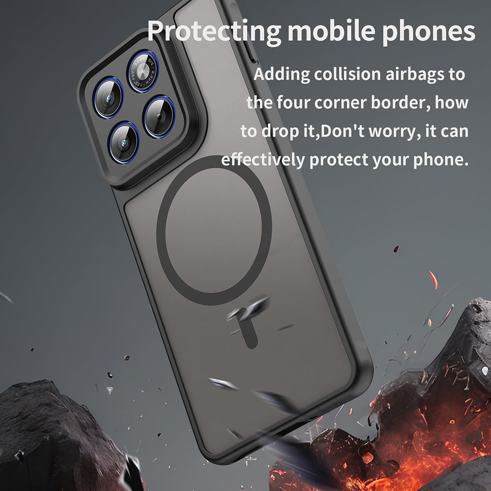 MagSafe tok Motorola Edge 70-hez, Techsuit, HaloFrost II, Fekete