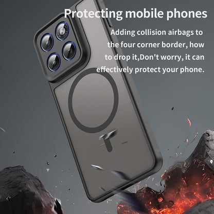 MagSafe tok Motorola Edge 70-hez, Techsuit, HaloFrost II, Fekete