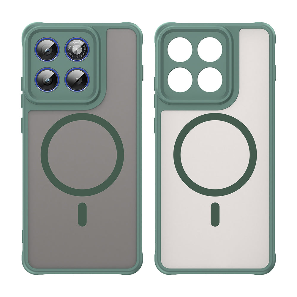 MagSafe tok Motorola Edge 70-hez, Techsuit, HaloFrost II, Zöld