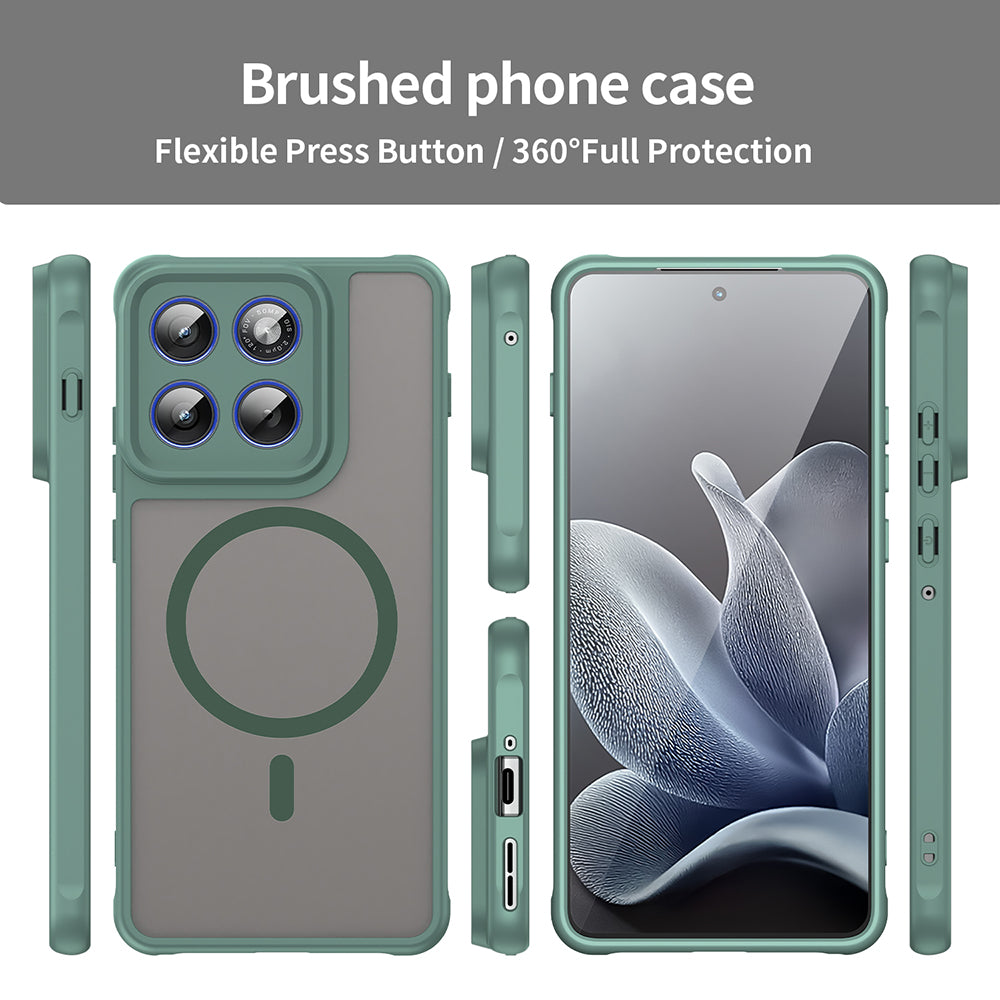 MagSafe tok Motorola Edge 70-hez, Techsuit, HaloFrost II, Zöld