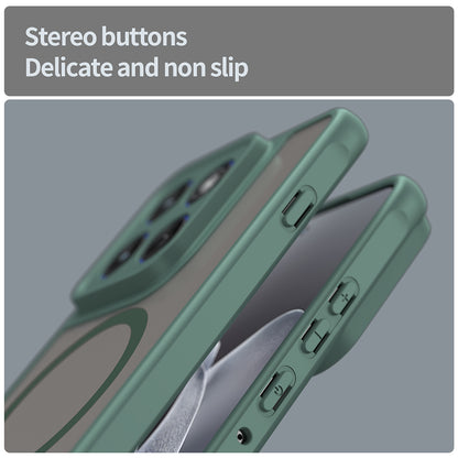 MagSafe tok Motorola Edge 70-hez, Techsuit, HaloFrost II, Zöld