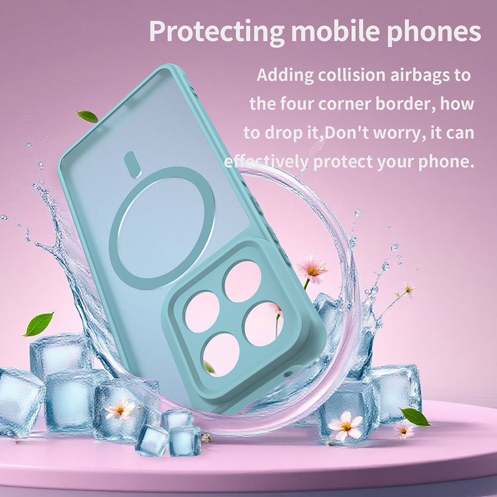 MagSafe tok Motorola Edge 70-hez, Techsuit, HaloFrost II, Világoszöld