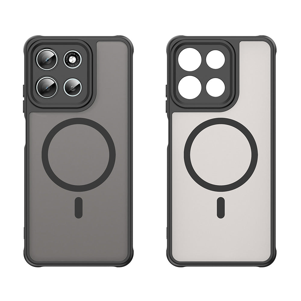 MagSafe tok Motorola Moto G56-hoz, Techsuit, HaloFrost II, Fekete