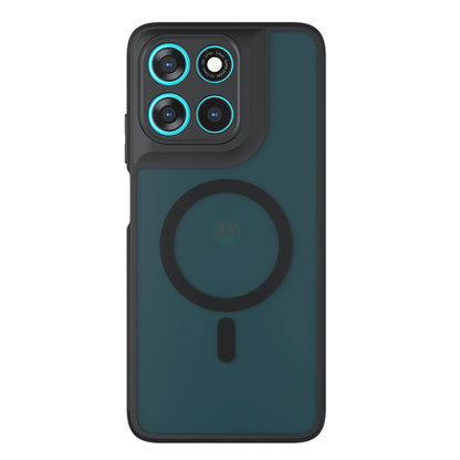 MagSafe tok Motorola Moto G77 / G67 készülékhez, Techsuit, PureFrost, Szatén Fekete