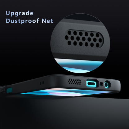 MagSafe tok Motorola Moto G77 / G67 készülékhez, Techsuit, PureFrost, Szatén Fekete
