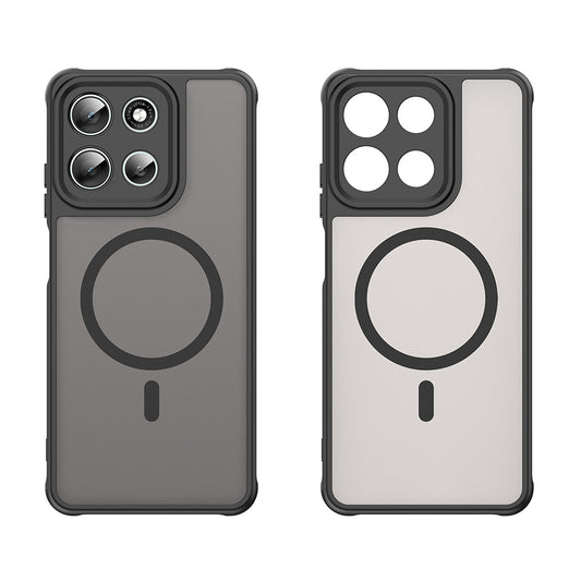MagSafe tok Motorola Moto G86-hoz, Techsuit, HaloFrost II, Fekete