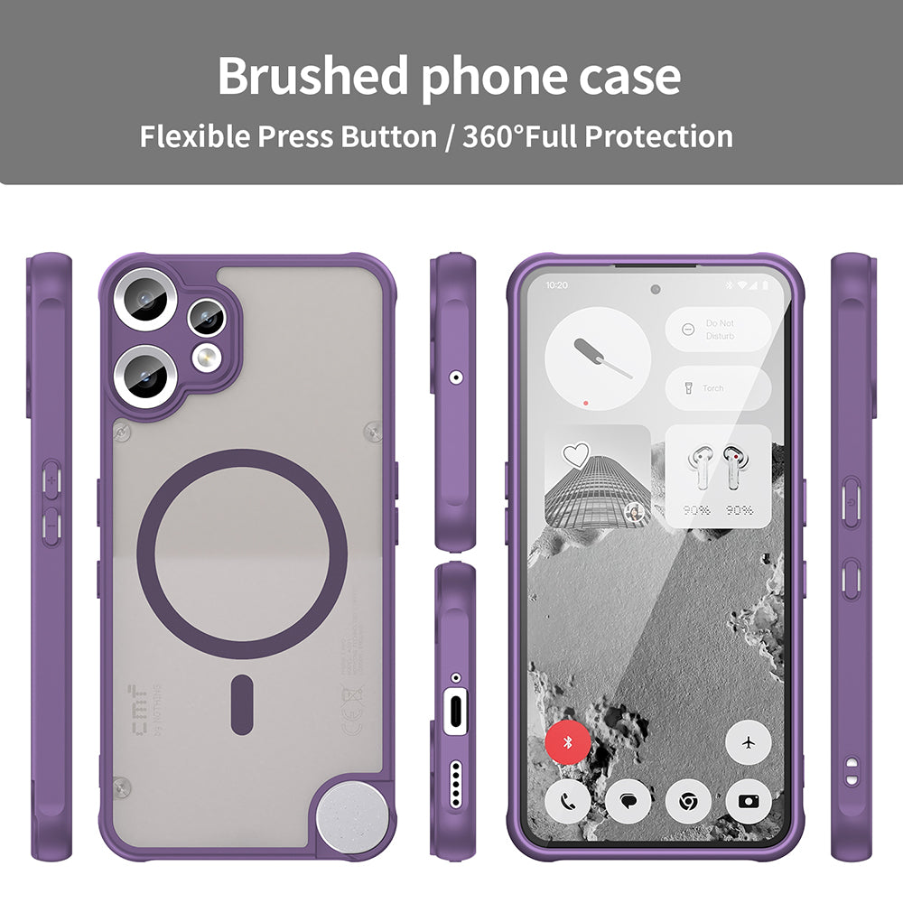 MagSafe tok a Nothing CMF Phone 2 Pro-hoz, Techsuit, HaloFrost II, Lila