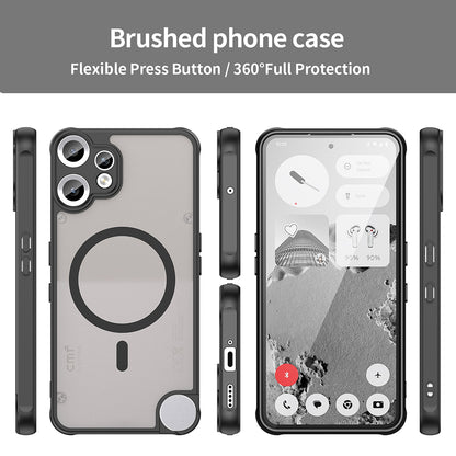 MagSafe tok a Nothing CMF Phone 2 Pro-hoz, Techsuit, HaloFrost II, Fekete