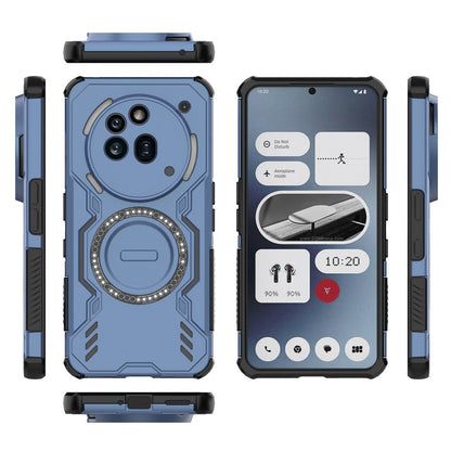 MagSafe tok Nothing Phone (3a) Pro-hoz, Techsuit, ArmorMag, Kék