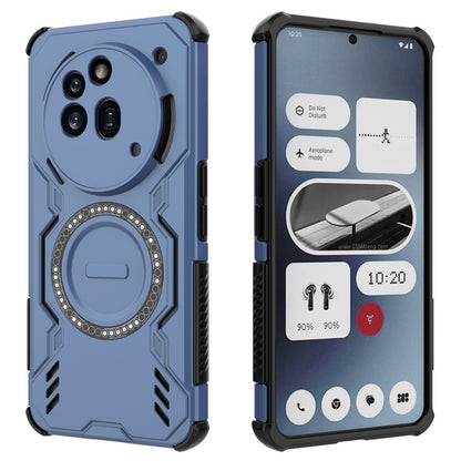 MagSafe tok Nothing Phone (3a) Pro-hoz, Techsuit, ArmorMag, Kék
