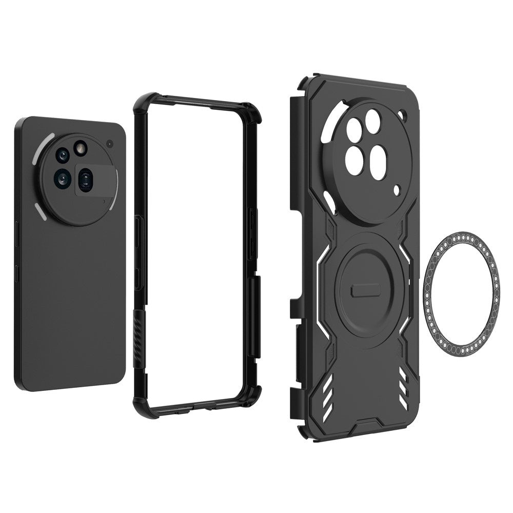 MagSafe tok Nothing Phone (3a) Pro-hoz, Techsuit, ArmorMag, Kék