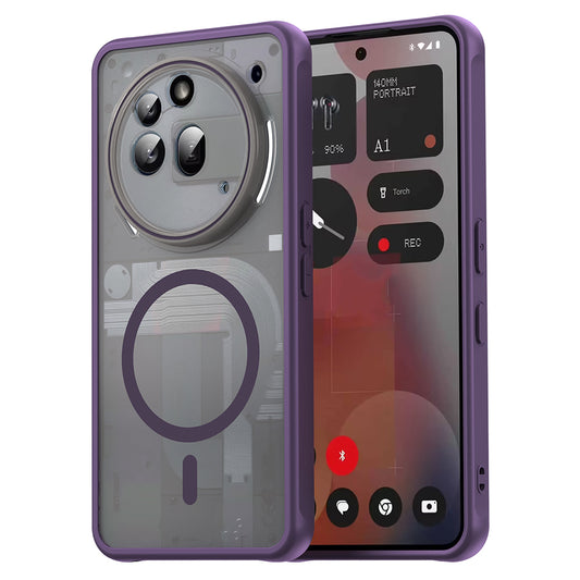 MagSafe tok a Nothing Phone (3a) Pro-hoz, Techsuit, HaloFrost II, Lila