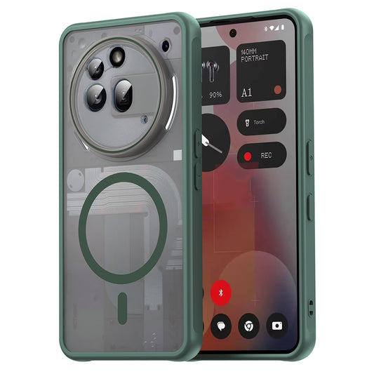 MagSafe tok a Nothing Phone (3a) Pro-hoz, Techsuit, HaloFrost II, Zöld
