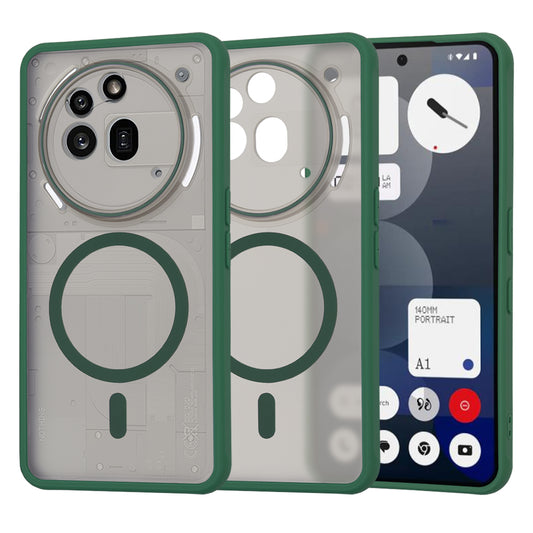 MagSafe tok Nothing Phone (3a) Pro-hoz, Techsuit, HaloFrost, Zöld