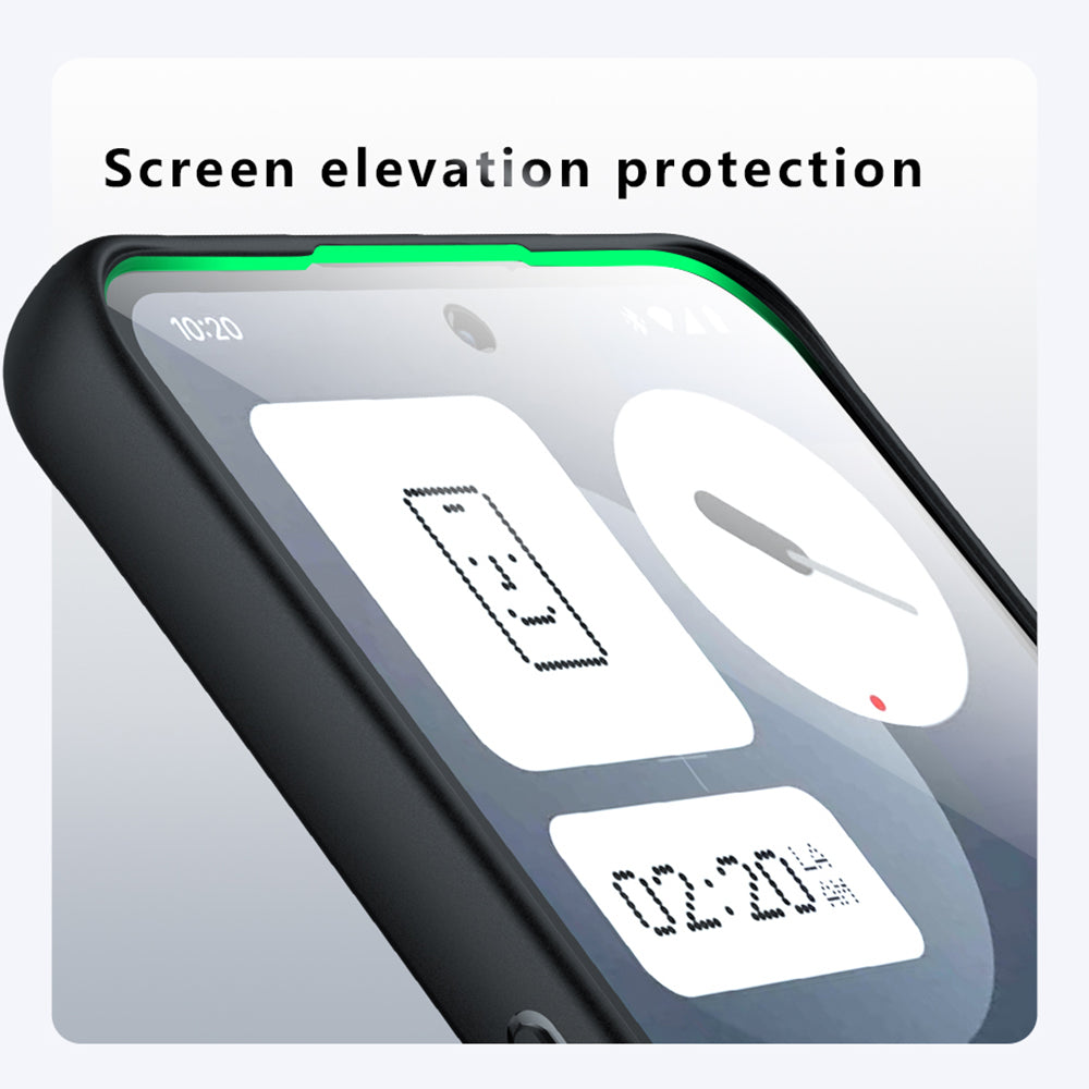 MagSafe tok Nothing Phone (3a) készülékhez, Techsuit, PureFrost, Fekete