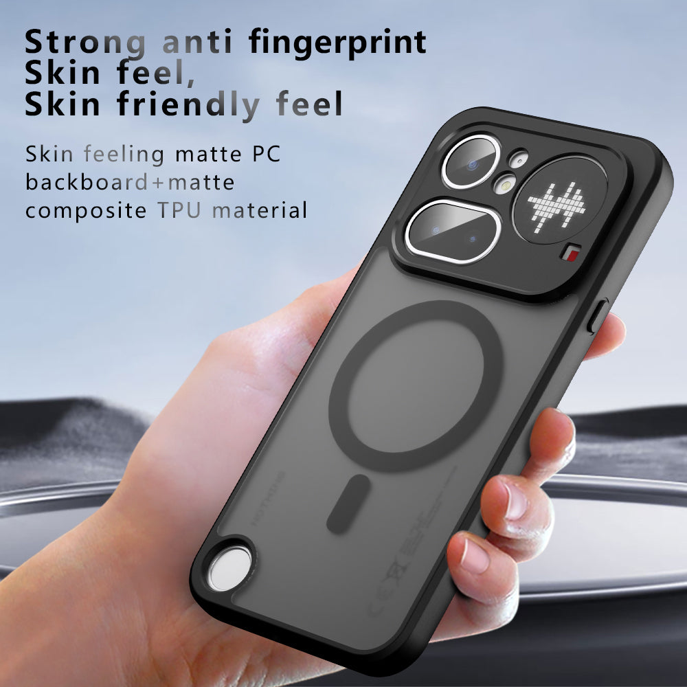 MagSafe tok a Nothing Phone (4a) Pro-hoz, Techsuit, PureFrost, Fekete Szatén