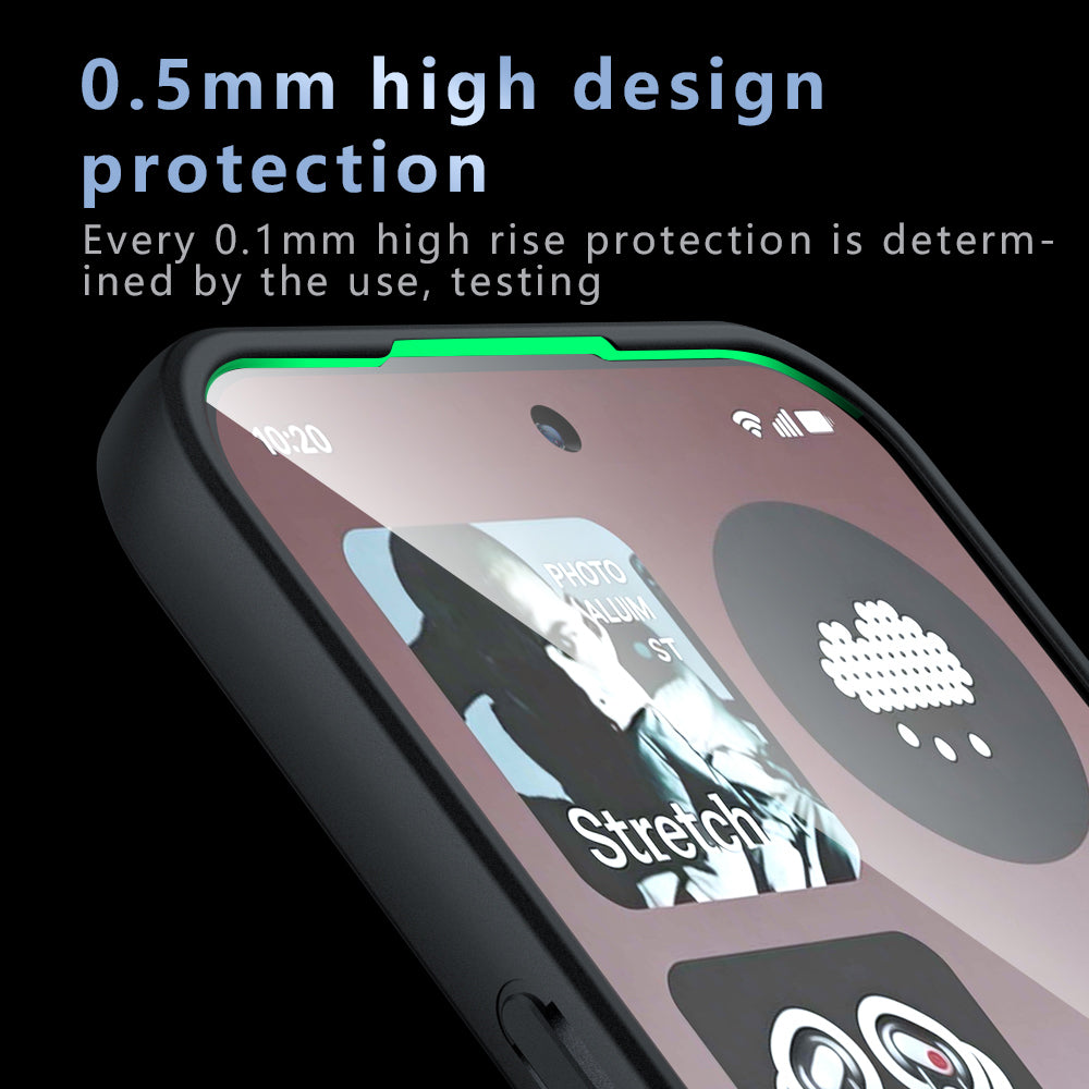 MagSafe tok a Nothing Phone (4a) Pro-hoz, Techsuit, PureFrost, Fekete Szatén